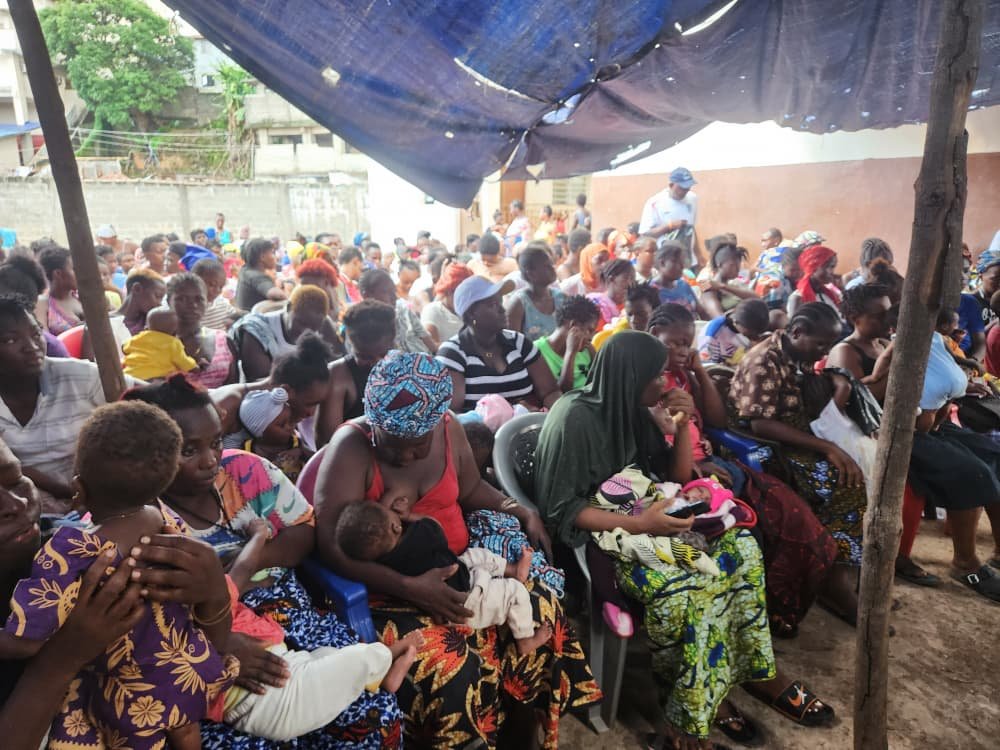 Safe Mothers Initiative support activity in Kroobay